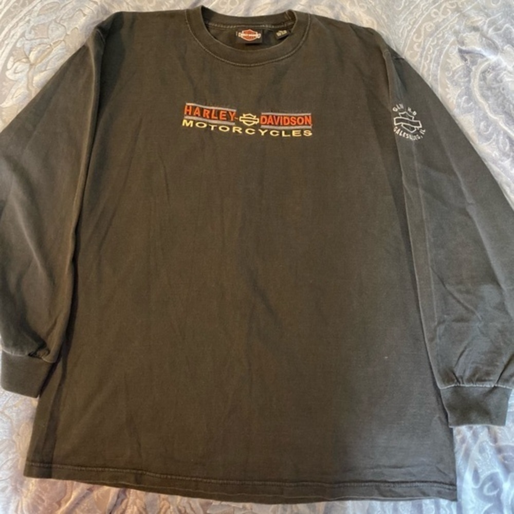 Hardy Davidson men's size L black sweatshirt